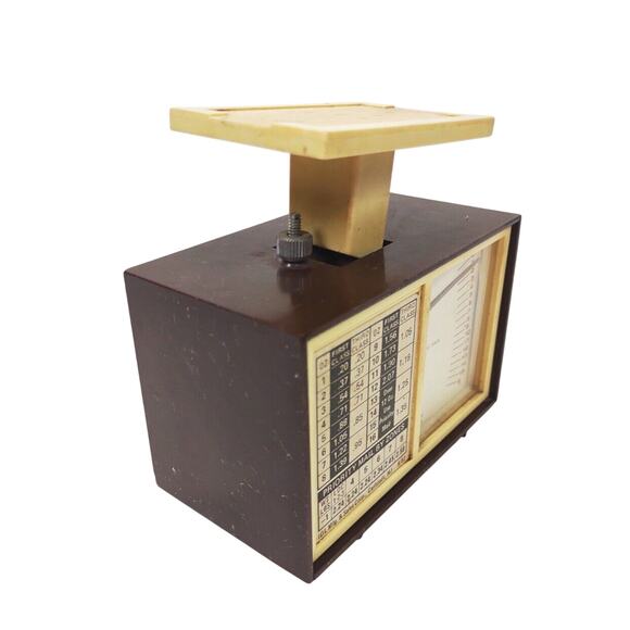 Vintage 1988 IDL Postal Priority Mail Rate Scale No. 32200 Tested 1lb Capacity - Picture 5 of 7